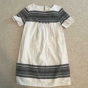 Madewell dress - black and white